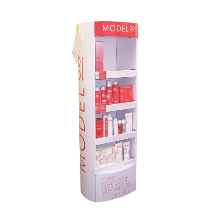 Cardboard Floor Display for Bath Product