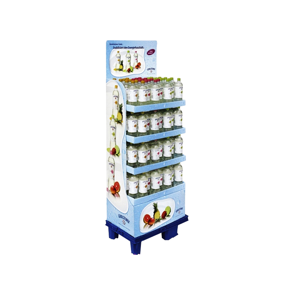 Cardboard Floor Display for Beverages