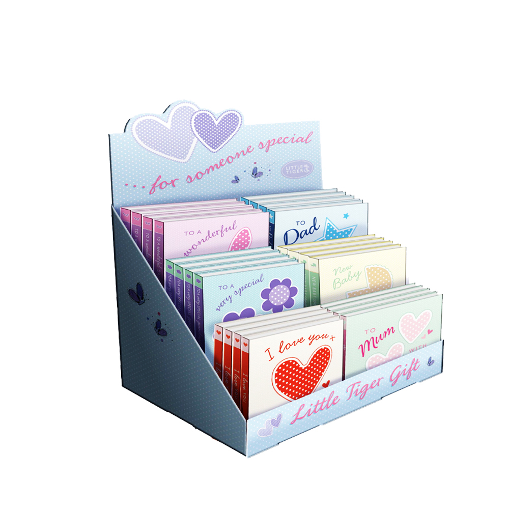 Cardboard Counter Display for Note Books