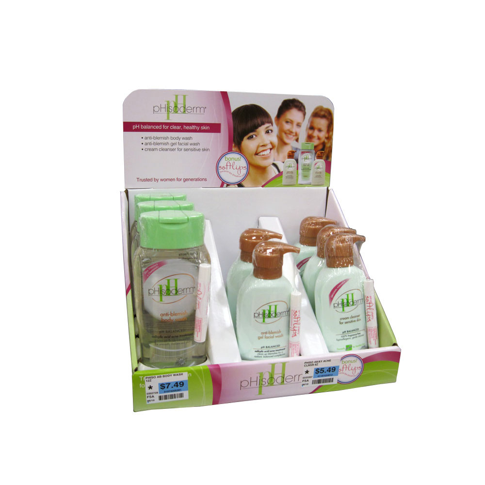 Cardboard Counter Display for Bath Produ