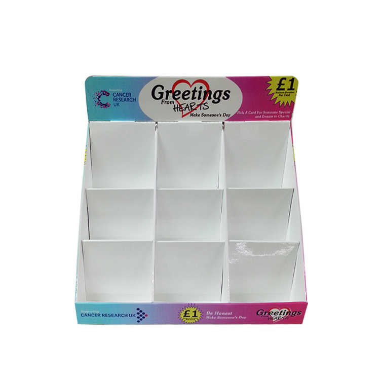 Cardboard Counter Display for Greeting C