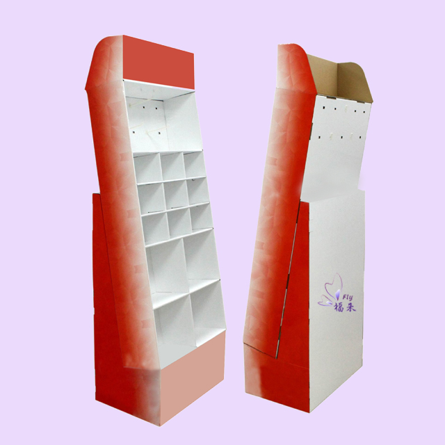 Cardboard Floor Display for Toy Cards