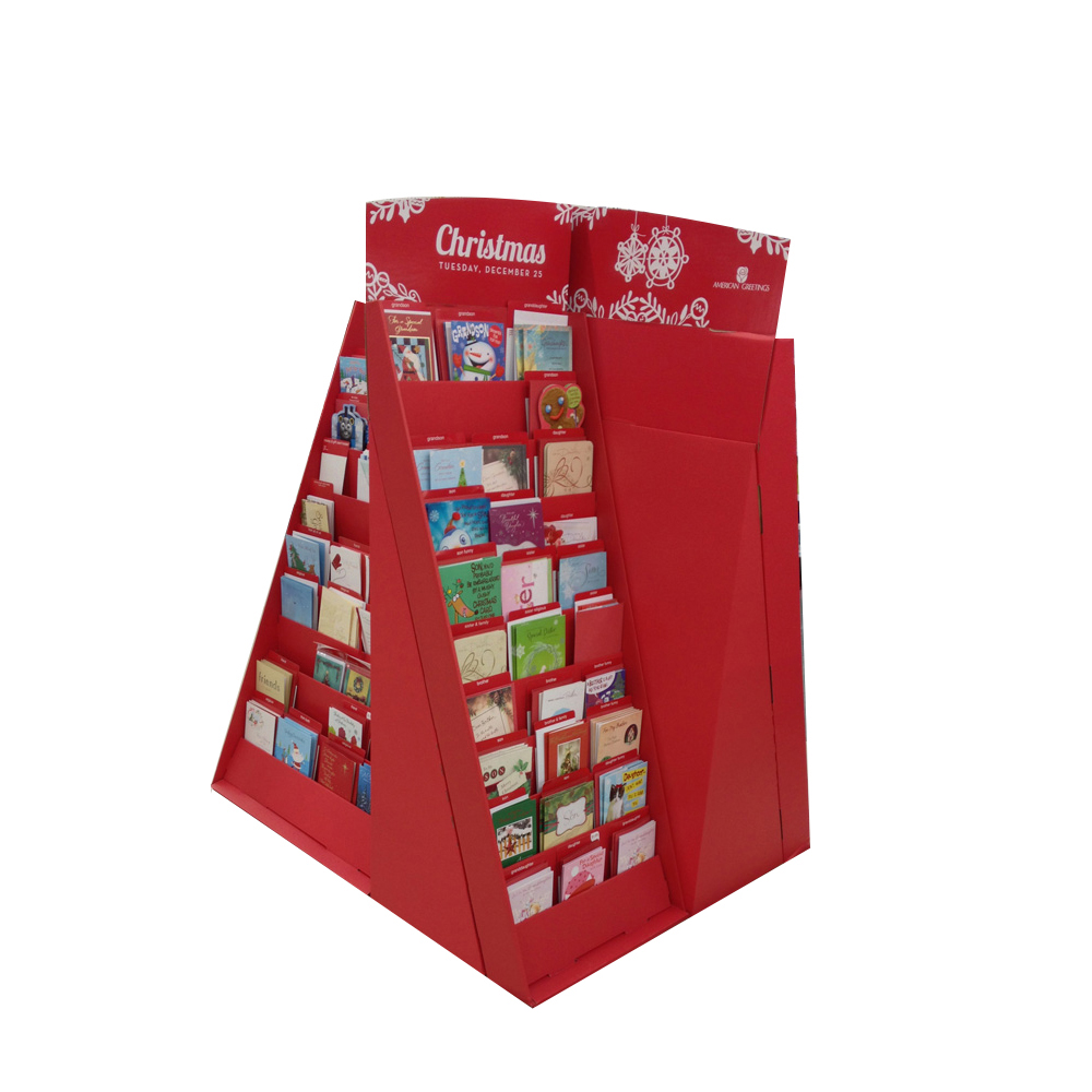 Books Cardboard Pallet Display