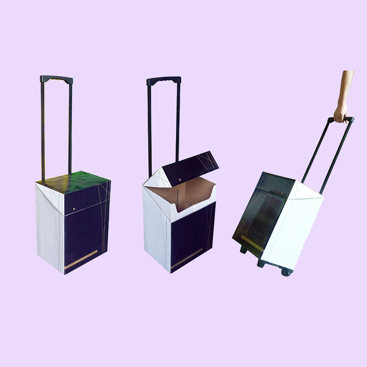 Cardboard Trolley Bag