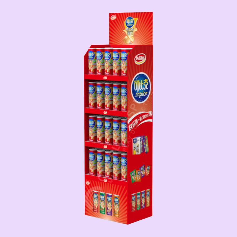 Chips Cardboard Floor Display