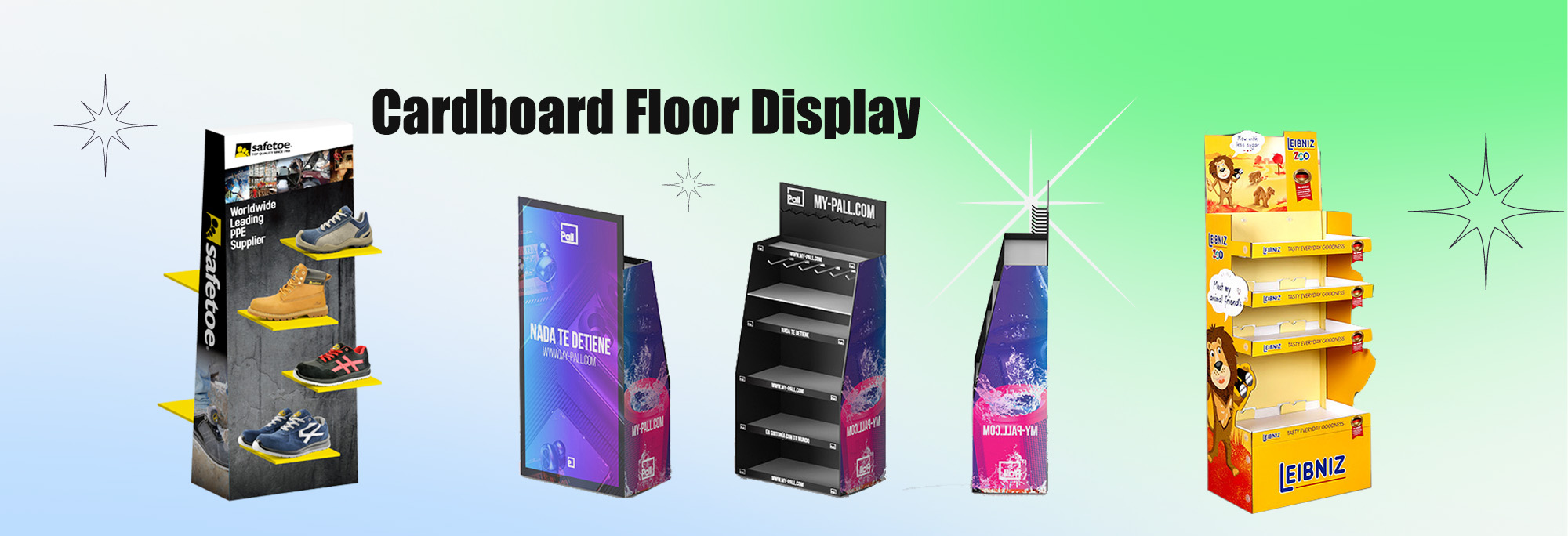 Cardboard Floor Display
